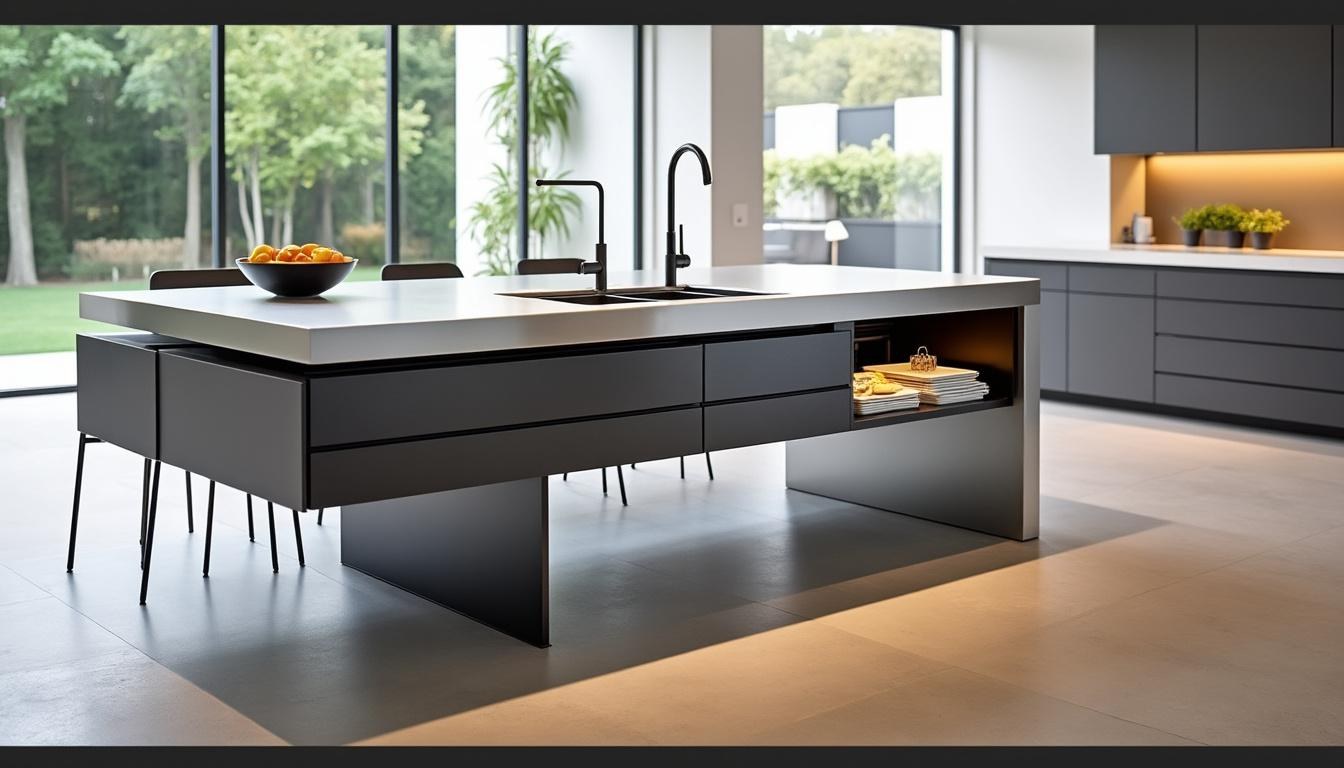 descubre el tamaño ideal para una isla de cocina que combine funcionalidad y estilo, optimizando el espacio y la comodidad en tu hogar.