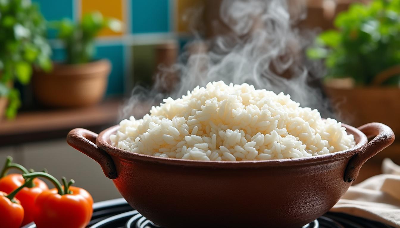 descubre la receta perfecta para preparar arroz blanco, junto con trucos fáciles para lograr una cocción ideal y un sabor delicioso.