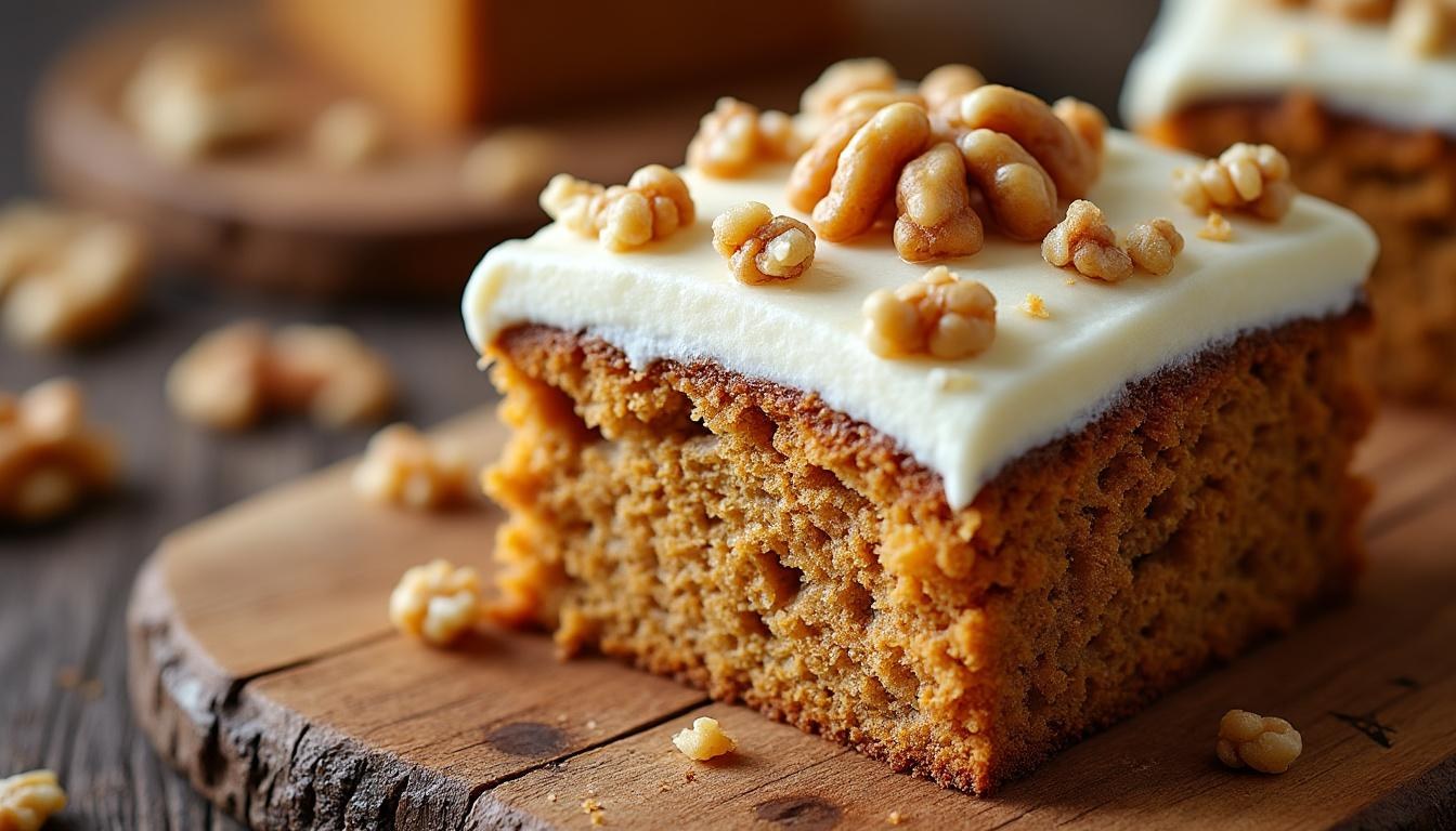 descubre la receta clásica y jugosa de carrot cake para disfrutar de un postre delicioso y fácil de preparar en casa.
