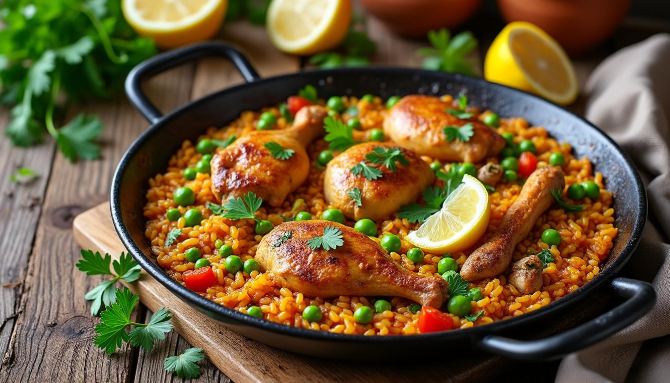descubre cómo preparar el auténtico arroz al horno, una receta tradicional valenciana llena de sabor y tradición, perfecta para compartir en familia.