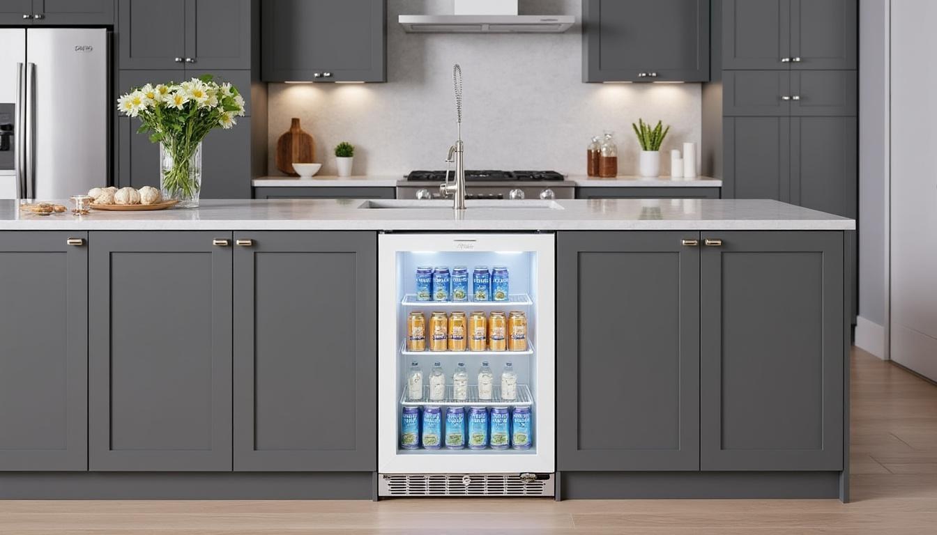 descubre cómo elegir el frigorífico para bebidas con puerta de cristal ideal para mantener tus bebidas siempre frescas y a la vista.