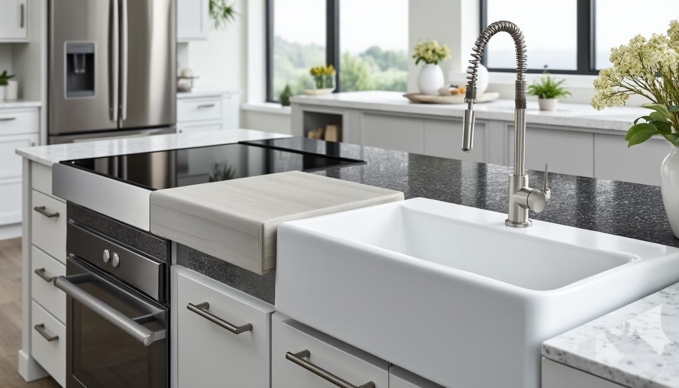 descubre los mejores fregaderos de cocina comparando diferentes materiales y estilos para encontrar la opción perfecta que combine funcionalidad y diseño en tu hogar.