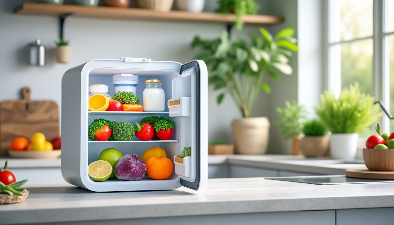descubre cuál es la temperatura ideal para un mini frigorífico y cómo mantener tus alimentos frescos y seguros en todo momento.