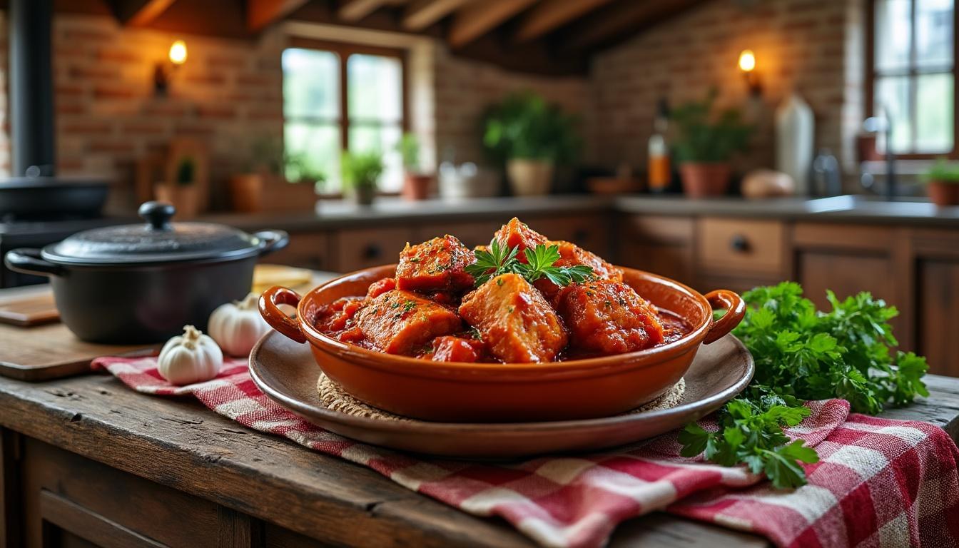 descubre la receta casera tradicional de carne con tomate, un plato delicioso y fácil de preparar que conquistará a toda la familia.