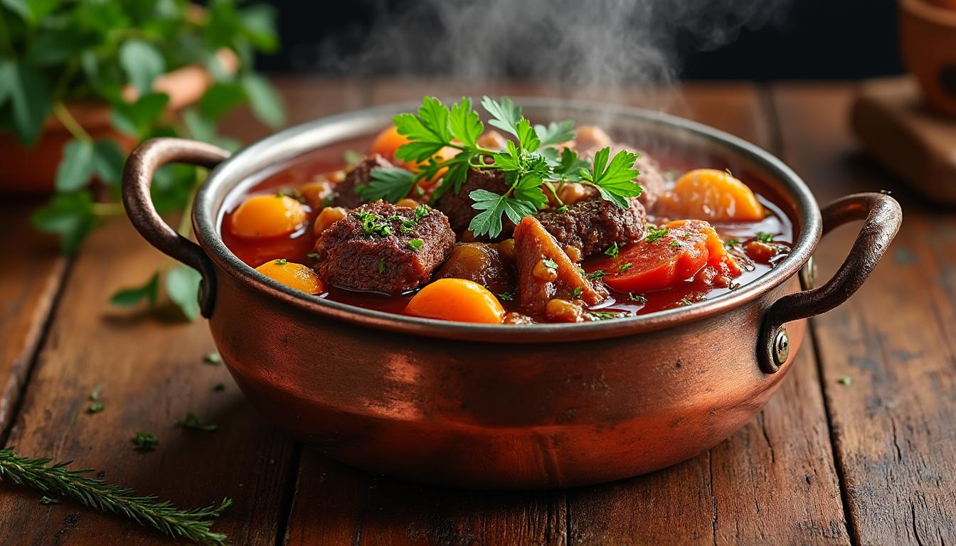 descubre la receta tradicional de la abuela para preparar carne en salsa, un plato lleno de sabor y tradición que conquistará tu paladar.
