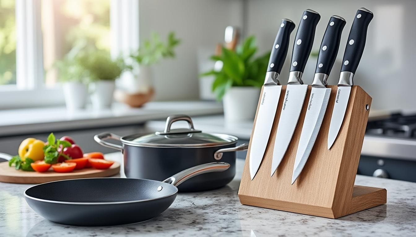 descubre la lista esencial de utensilios de cocina que no pueden faltar en casa para preparar tus platos favoritos con facilidad y estilo.