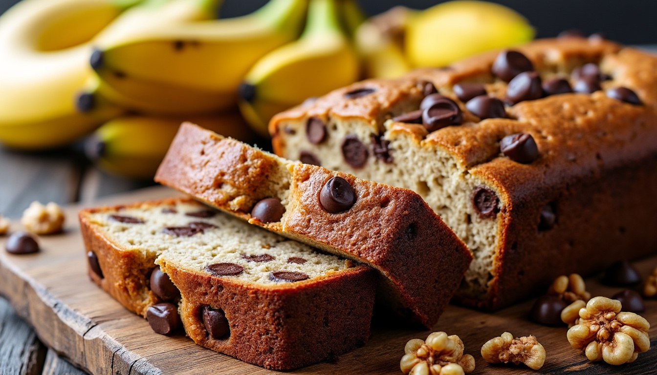 descubre cómo preparar un delicioso banana bread jugoso y fácil con nuestra receta paso a paso. perfecto para cualquier ocasión.