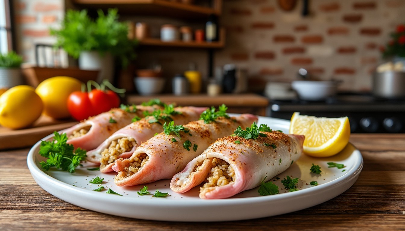 descubre la auténtica receta de la abuela para preparar calamares rellenos, un plato tradicional lleno de sabor y tradición española.