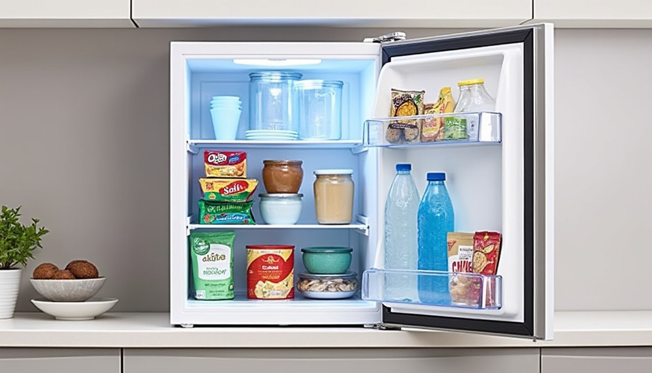 descubre mini frigoríficos con puerta de cristal, combinando elegancia y diseño transparente para una refrigeración moderna y estilizada en cualquier espacio.