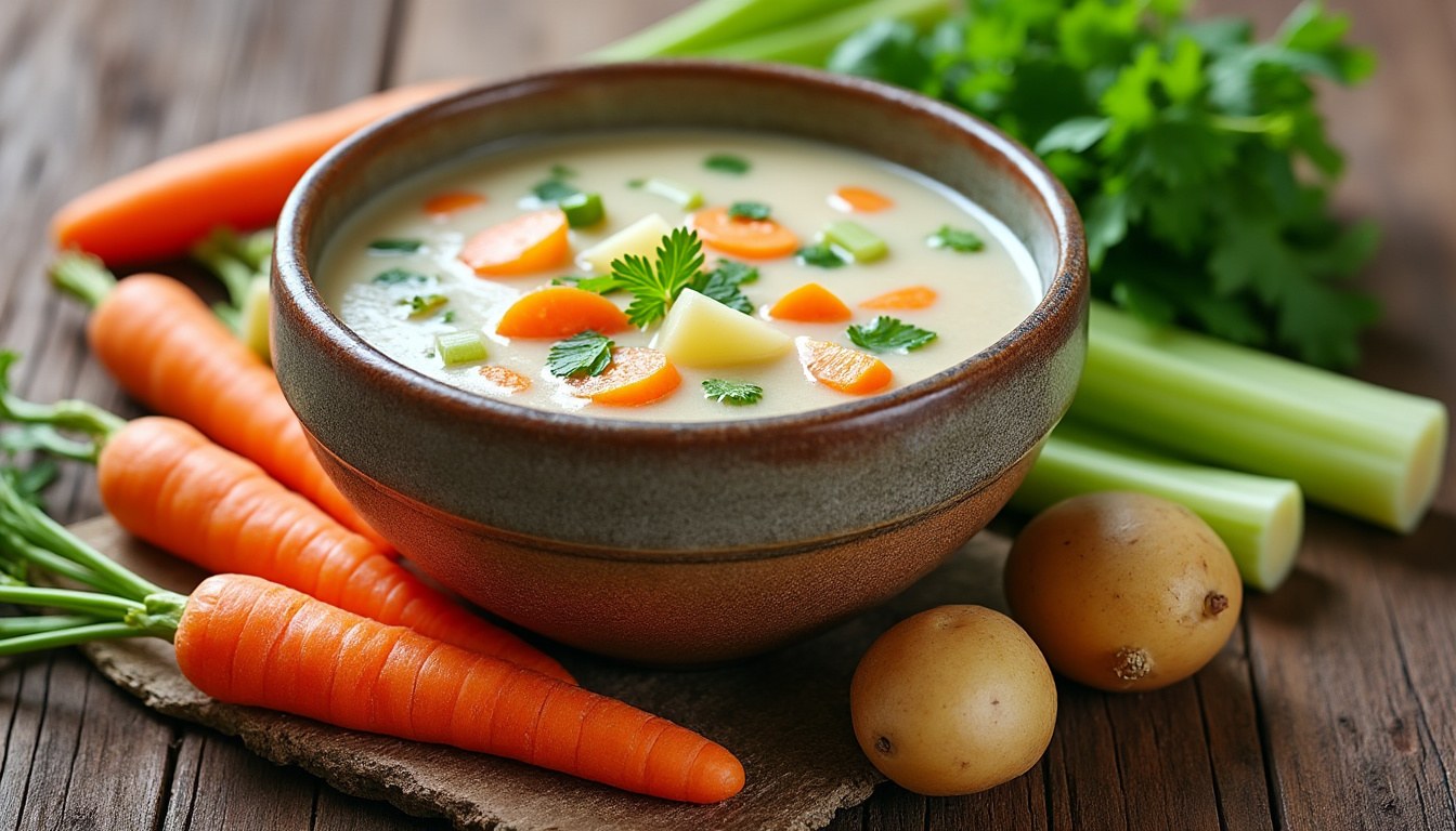 descubre cómo preparar una crema de verduras fácil y saludable, perfecta para una comida nutritiva y deliciosa en pocos minutos.