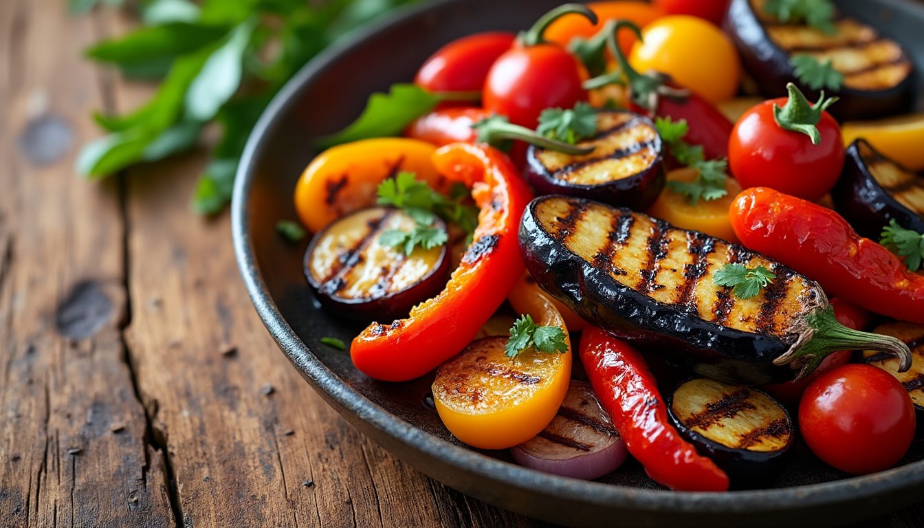 descubre cómo preparar la escalivada, una receta catalana tradicional llena de sabor, con verduras asadas al estilo mediterráneo. fácil y deliciosa para compartir.