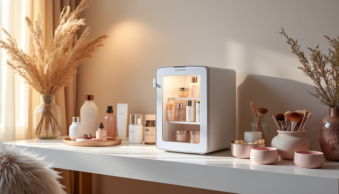 descubre los mejores mini frigoríficos para conservar tus productos de cosmética y cuidado facial, manteniendo su frescura y eficacia al máximo.