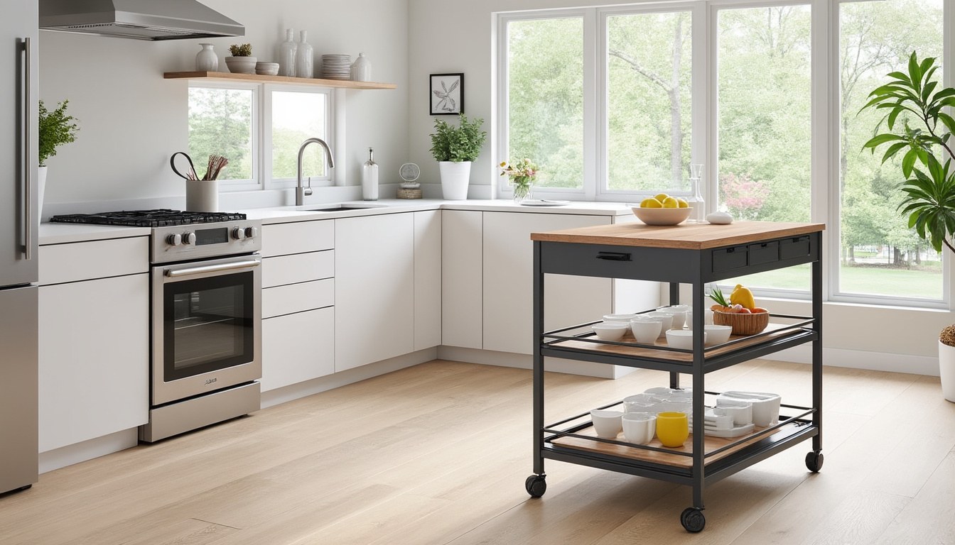 descubre los mejores carritos de cocina con ruedas para optimizar tu espacio. diseños prácticos y funcionales que facilitan el almacenamiento y la movilidad en tu cocina.