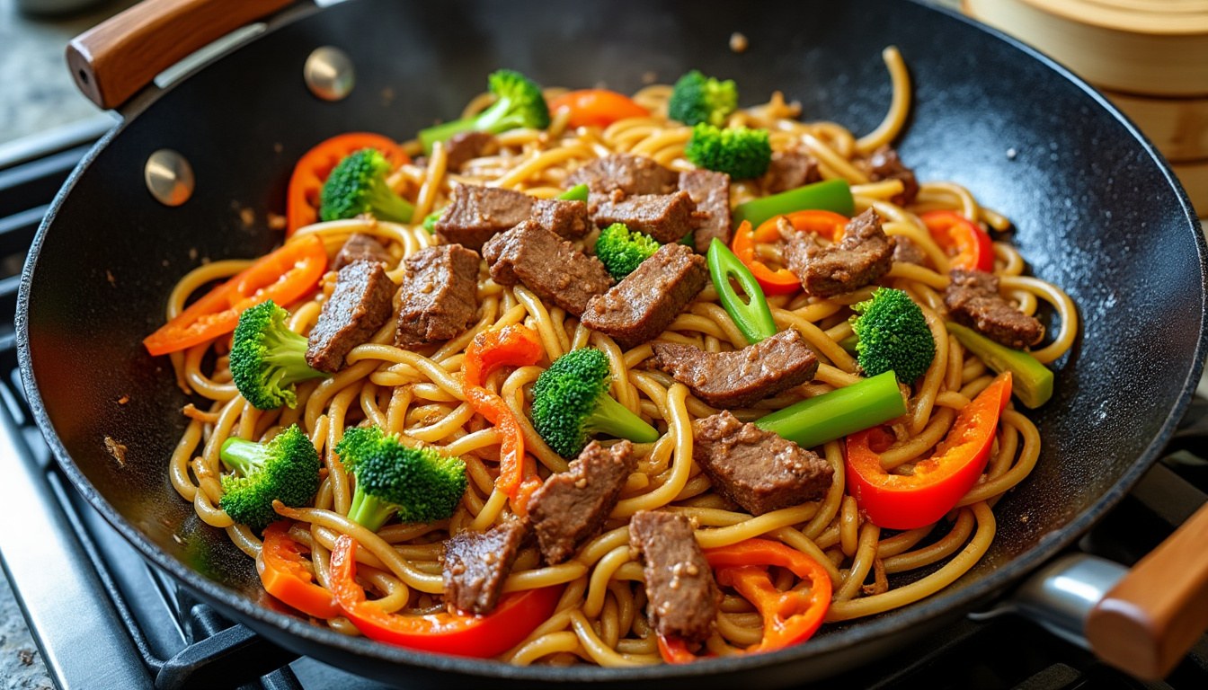 aprende a preparar fideos chinos con esta receta fácil y paso a paso. descubre ingredientes sencillos y consejos para un plato delicioso y auténtico en casa.