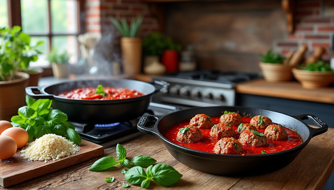 descubre cómo preparar albóndigas caseras siguiendo una receta tradicional, fácil y deliciosa para disfrutar en familia.