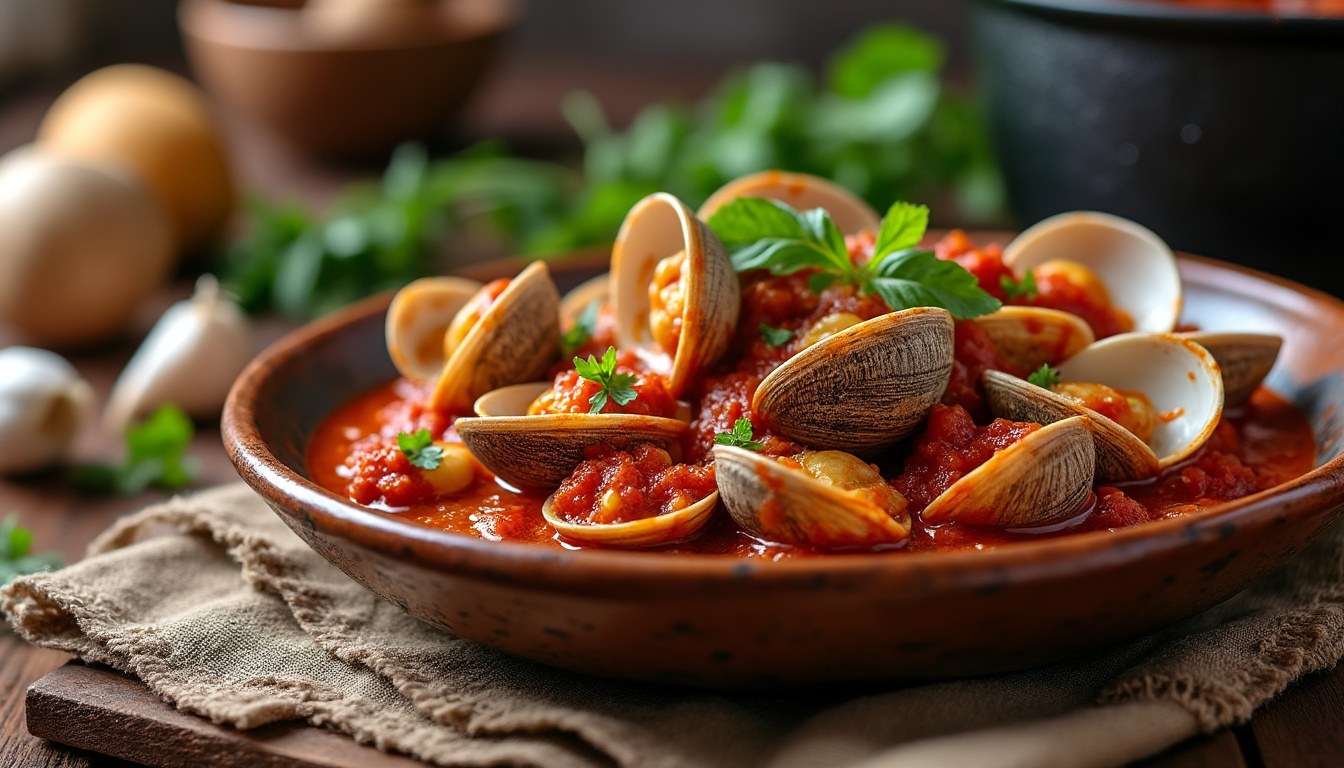 descubre la auténtica receta de la abuela para preparar almejas a la marinera, un plato tradicional lleno de sabor y tradición marítima.
