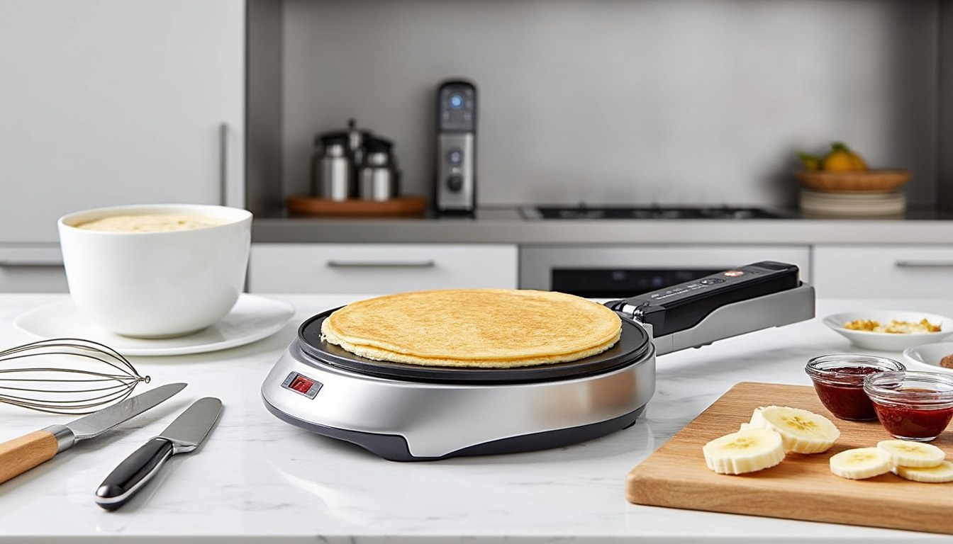 descubre cómo usar creperas eléctricas paso a paso y disfruta de las mejores recetas para preparar crepes deliciosos en casa.
